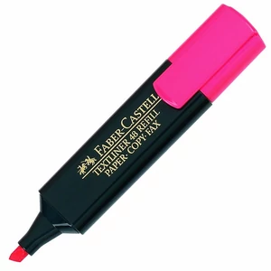 Faber-Castell szövegkiemelő Textliner 1548 paper/copy/fax pink Highlighter 154828