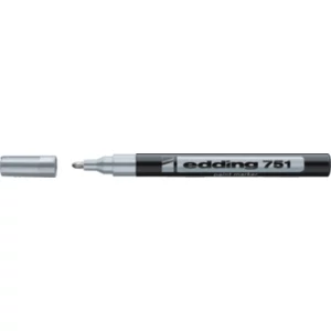 Edding 751 kerek hegyű sárga lakkmarker 1-2mm jelölésre Üveg, porcelán, műanyag, fém