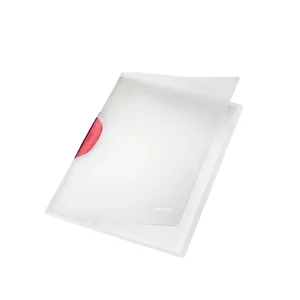 Gyorsfűzős dosszié Leitz MAGIC ColorClip, piros Leitz