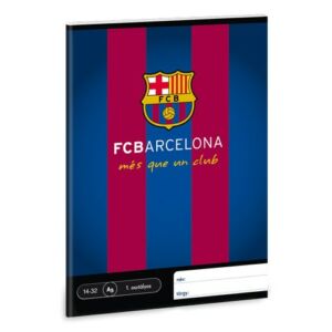 Füzet 14-32 A5 vonalas Ars Una FC Barcelona - Focis 15 1. osztályos füzet prémium minőség