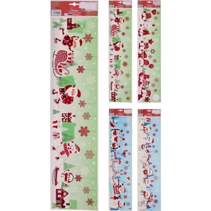 Matrica karácsonyi Glitteres 4féle KPM25