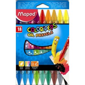 Olajpasztell 18 Maped Color`Peps 18színű Írószerek Maped 864011