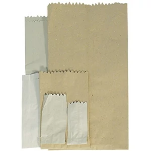 Papírzacskó általános 0,05L 55x140mm 1000 db/csom. Papírzacskók