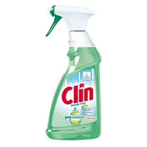 Ablaktisztító Clin 500ml pumpás szórófejes Po Nature Bio "10db/karton;140db/sor;840db/raklap"