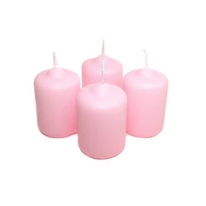 Adventi gyertya matt intenzív Rózsaszín 4x4x6cm darabos! a termék ára 1db-ra értendő!