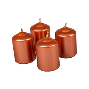 Adventi gyertya metál intenzív Bronz 4x4x6cm darabos! a termék ára 1db-ra értendő!