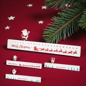 Adventi kalendárium 25 Fehér, 3féle 40cm, fehér KPM25