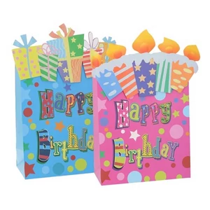 Ajándéktasak 13,5x11x5 cm "S" Birthday 712274
