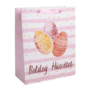 Ajándéktasak 26x32cm Boldog húsvétot felirattal 371474