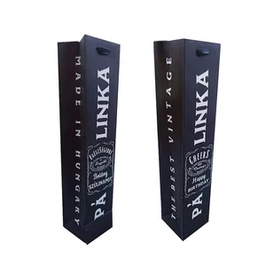 Ajándéktasak italtasak pálinkás tasak,a legjobb évjárat felirat 8x38x8cm