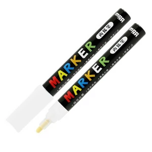 Akril marker 'M and G' 2mm-es fehér/white - S100 dekorációs marker APL976D910 dekormarker