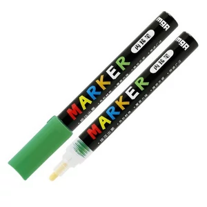 Akril marker 'M and G' 2mm-es méregzöld/lucifer green - S050 dekorációs marker APL976D975 dekormarker