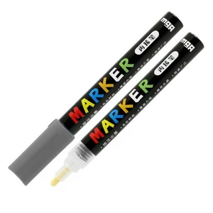 Akril marker 'M and G' 2mm-es sötétszürke/dark grey - S911 dekorációs marker APL976D919 dekormarker