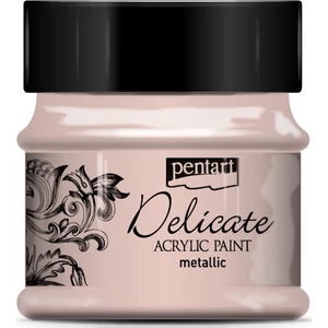 Akrilfesték Delicate metál Pentart rózsa arany 50ml
