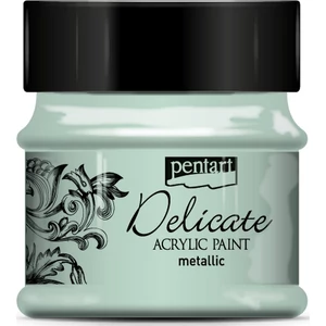 Akrilfesték Delicate metál Pentart zöld ezüst 50ml
