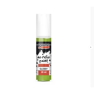 Akrilfesték fényes 20ml Pentart almazöld 7120