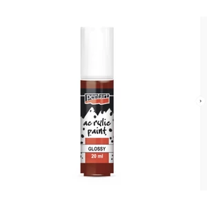 Akrilfesték fényes 20ml Pentart bordó 7125