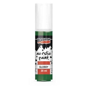 Akrilfesték fényes 20ml Pentart fenyőzöld 7122