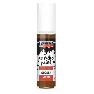 Akrilfesték fényes 20ml Pentart gesztenyebarna 7137