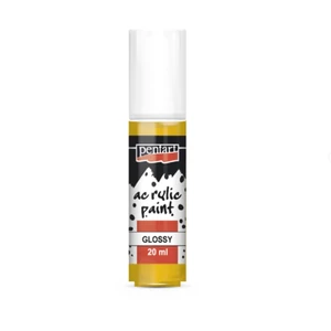 Akrilfesték fényes 20ml Pentart napsárga 7112