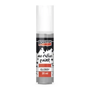 Akrilfesték fényes 20ml Pentart szürke 7127