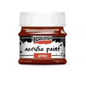 Akrilfesték fényes 50ml Pentart bordó 7375