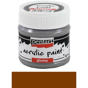 Akrilfesték fényes 50ml Pentart gesztenyebarna 7387