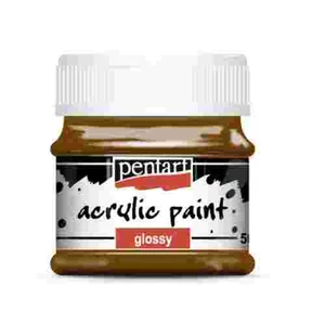 Akrilfesték fényes 50ml Pentart gesztenyebarna 7387