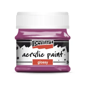Akrilfesték fényes 50ml Pentart mályva 7392