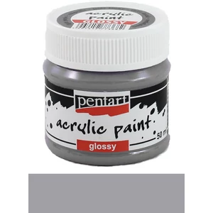 Akrilfesték fényes 50ml Pentart szürke 7377
