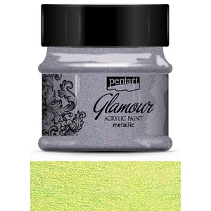 Akrilfesték Glamour metál 50ml Pentart - zöld arany