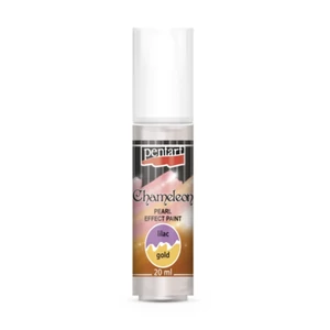 Akrilfesték gyöngyház 20ml Pentart Chameleon lila-arany 7179