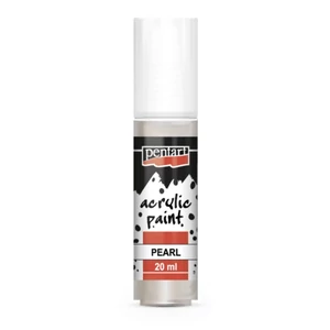 Akrilfesték gyöngyház 20ml Pentart fehér