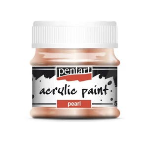 Akrilfesték gyöngyház 50ml Pentart barack 7435