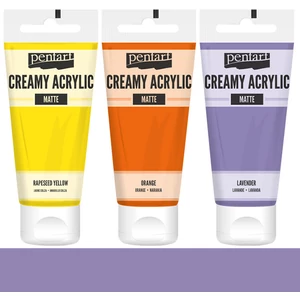 Akrilfesték krémes Pentart matt 60ml levendula