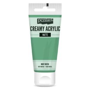 Akrilfesték krémes Pentart matt 60ml mentazöld