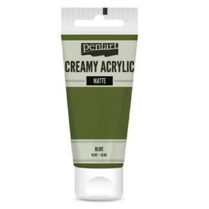 Akrilfesték krémes Pentart matt 60ml olíva