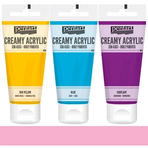 Akrilfesték krémes Pentart selyemfényű 60ml - pink 