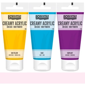 Akrilfesték krémes Pentart selyemfényű 60ml - rózsaszín