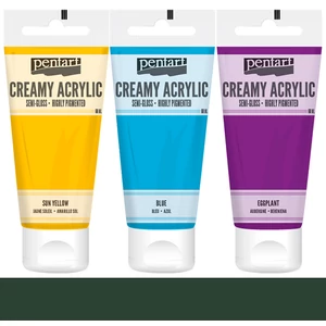 Akrilfesték krémes Pentart selyemfényű 60ml - sötétzöld