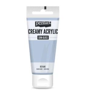 Akrilfesték krémes Pentart selyemfényű 60ml - jégkék