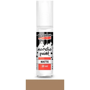 Akrilfesték matt 20ml Pentart mogyoró
