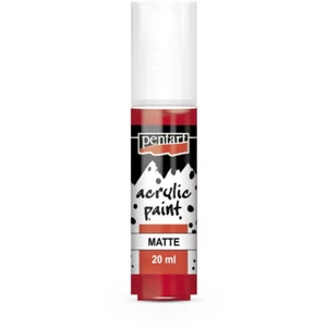Akrilfesték matt 20ml Pentart piros 6415