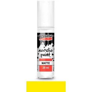 Akrilfesték matt 20ml Pentart sárga 6402