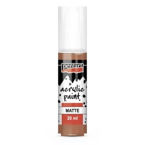 Akrilfesték matt 20ml Pentart vörösbarna agyag 6444