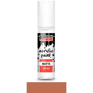 Akrilfesték matt 20ml Pentart vörösbarna