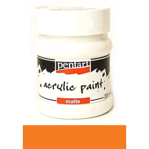 Akrilfesték matt 230ml Pentart narancs