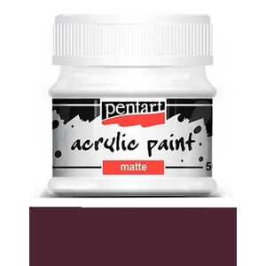 Akrilfesték matt 50ml Pentart padlizsán 6760