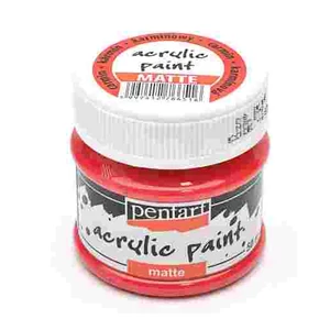 Akrilfesték matt 50ml Pentart kárminpiros 6651