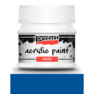 Akrilfesték matt 50ml Pentart kék - 6653